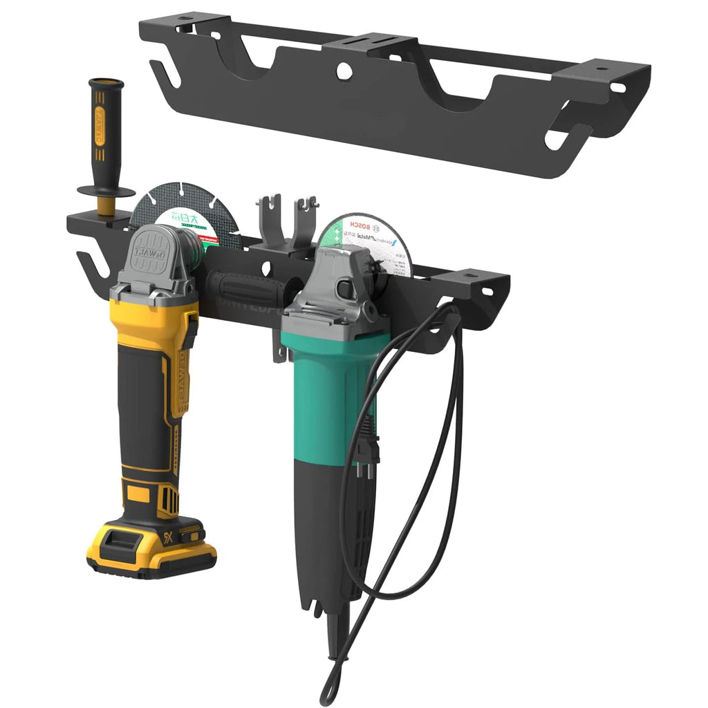 Angle Grinder Holder Stand Storage Rack With Cord Hanger Wall Mounted Stand For Cutter Polisher