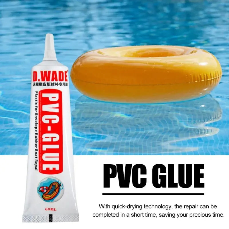 PVC Special Sealing Adhesive Inflatable Swim Ring Air Mattress Repair Glue Multi-purpose Leather Bonding Agent Non-drying