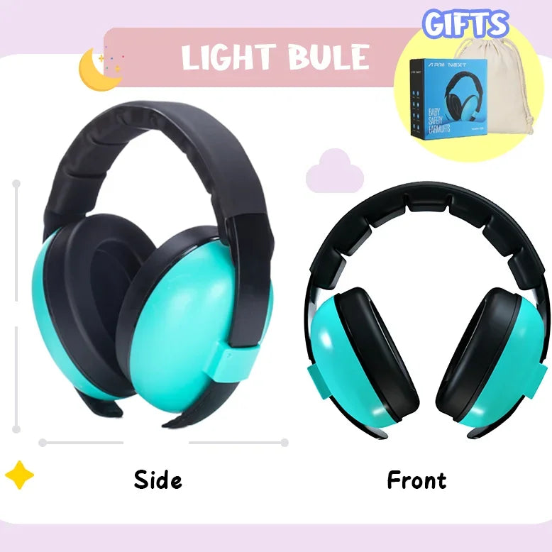 Baby Ears Protection Anti Noise Child Earmuff Children Sleep Ear Stretcher Headphones Sleeping Earplugs 1pc