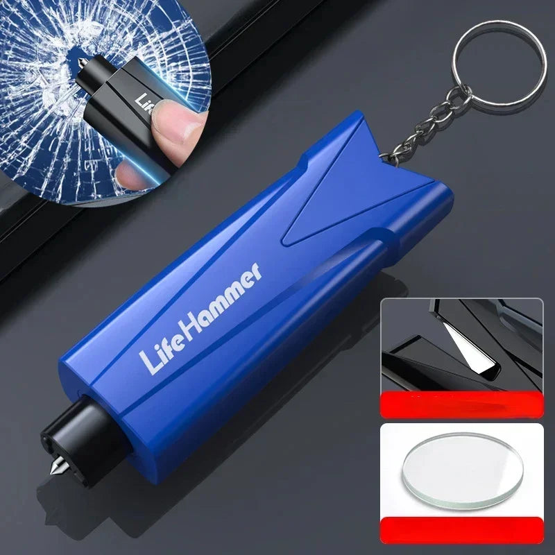 Car Multifunctional Safety Hammer Emergency Window Breaker Car Multi-function Safety Car Breaking Hammer Life-saving Hammer Safe
