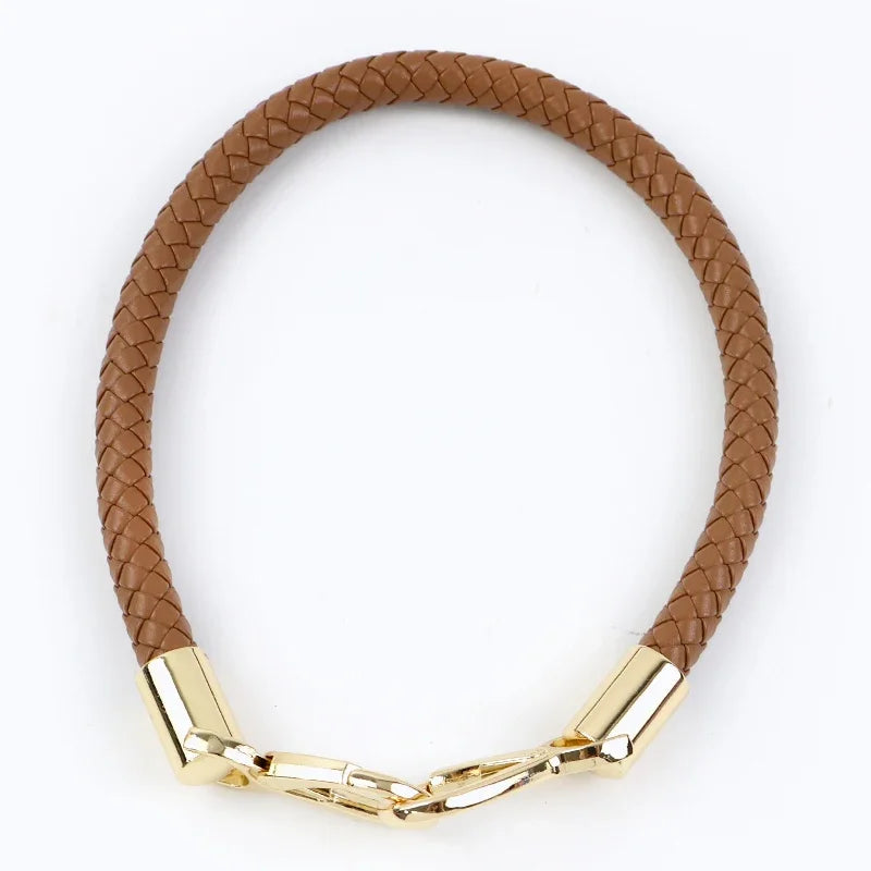1Pc Deepeel 40-60cm PU Leather Bag Strap Handbag Handles Chain Women's Bags Shoulder Belt Metal Buckles Replacement  Accessories