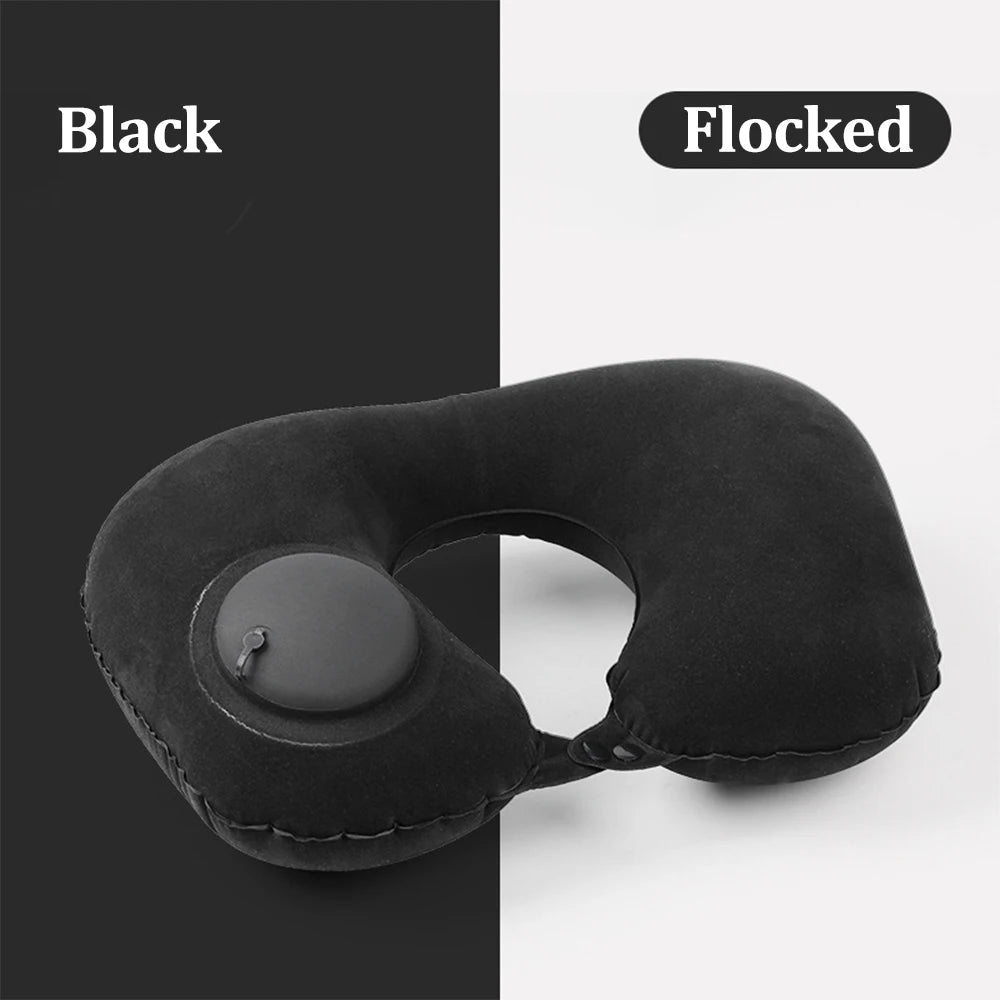 Inflatable Neck Pillow for Traveling, Blow Up Neck Pillows for Air Travel, Travel Pillows, Inflatable U-shaped Pillow
