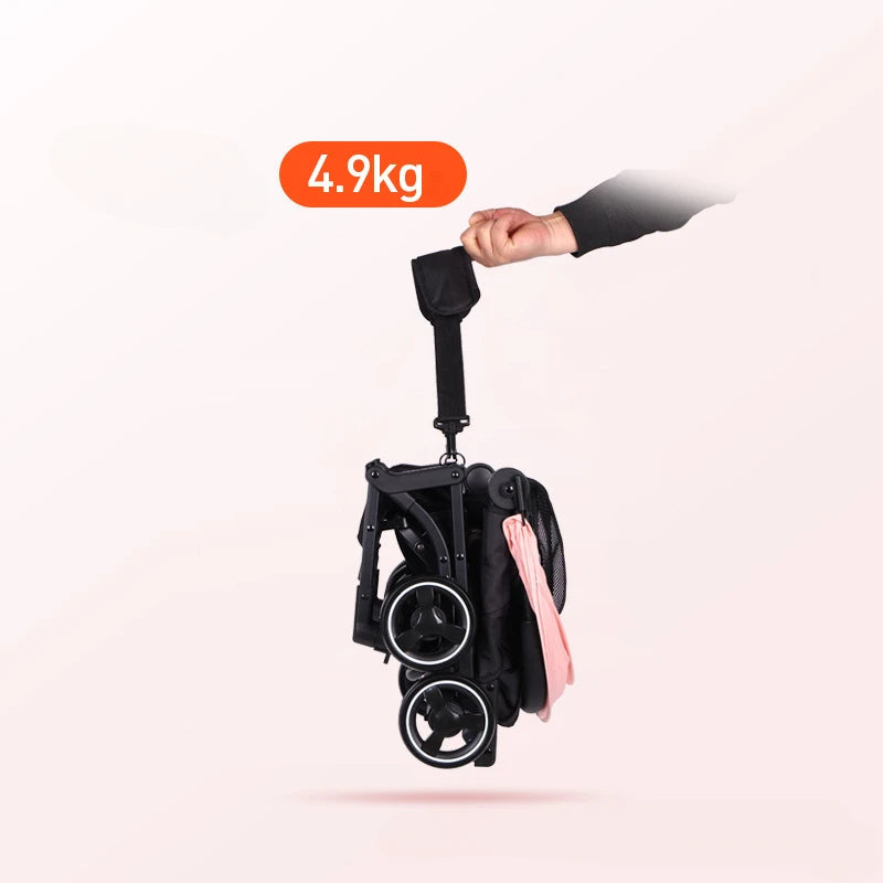 lightweight folding stroller Can sit or lie down Simple portable high landscape baby umbrella stroller Children's stroller