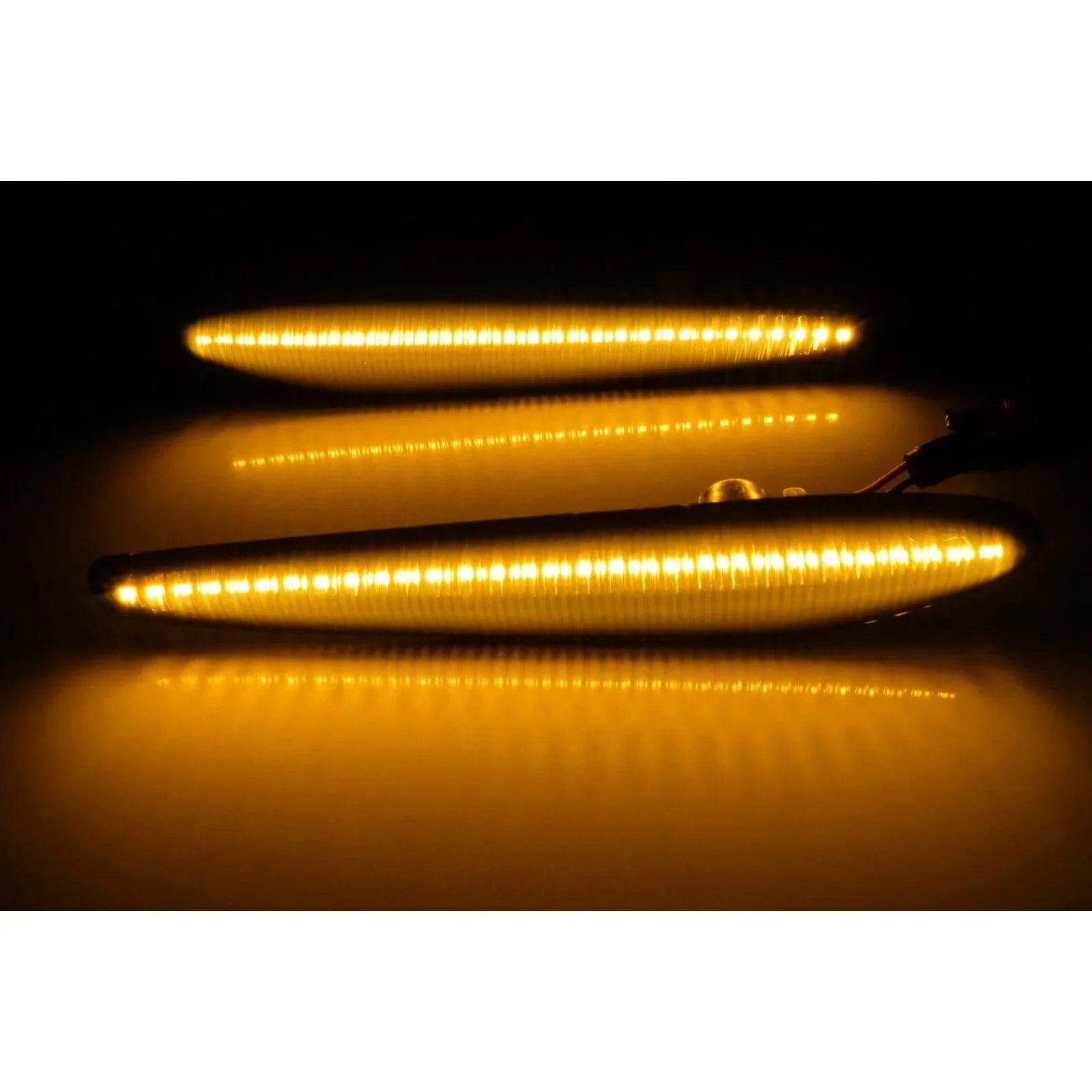 2 Amber LED Side Indicator Marker Repeater Light For Alfa Romeo 159 Spider Brera