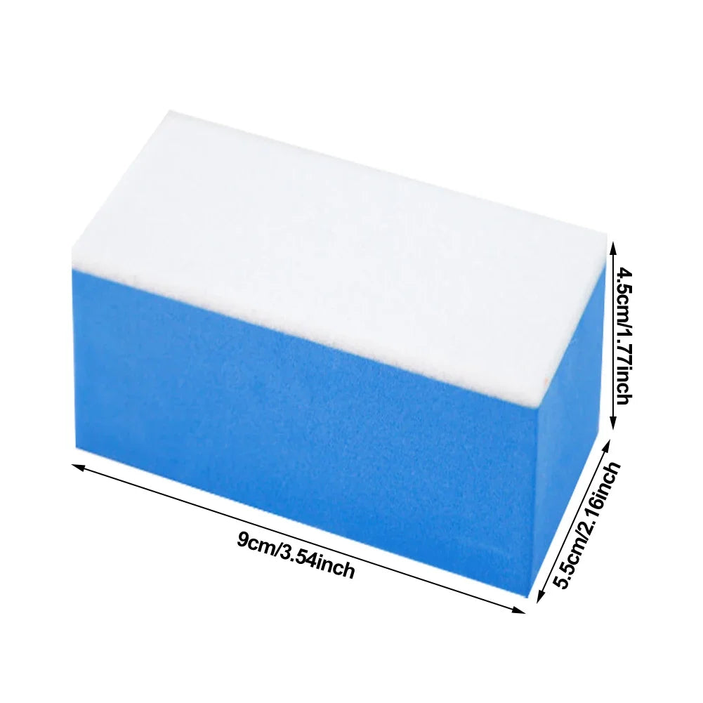 Car Glass Oil Film Cleaning Sponge Wiper Polishing Sponges Car Windshield Wool Felt Brush Oil Removal Tools