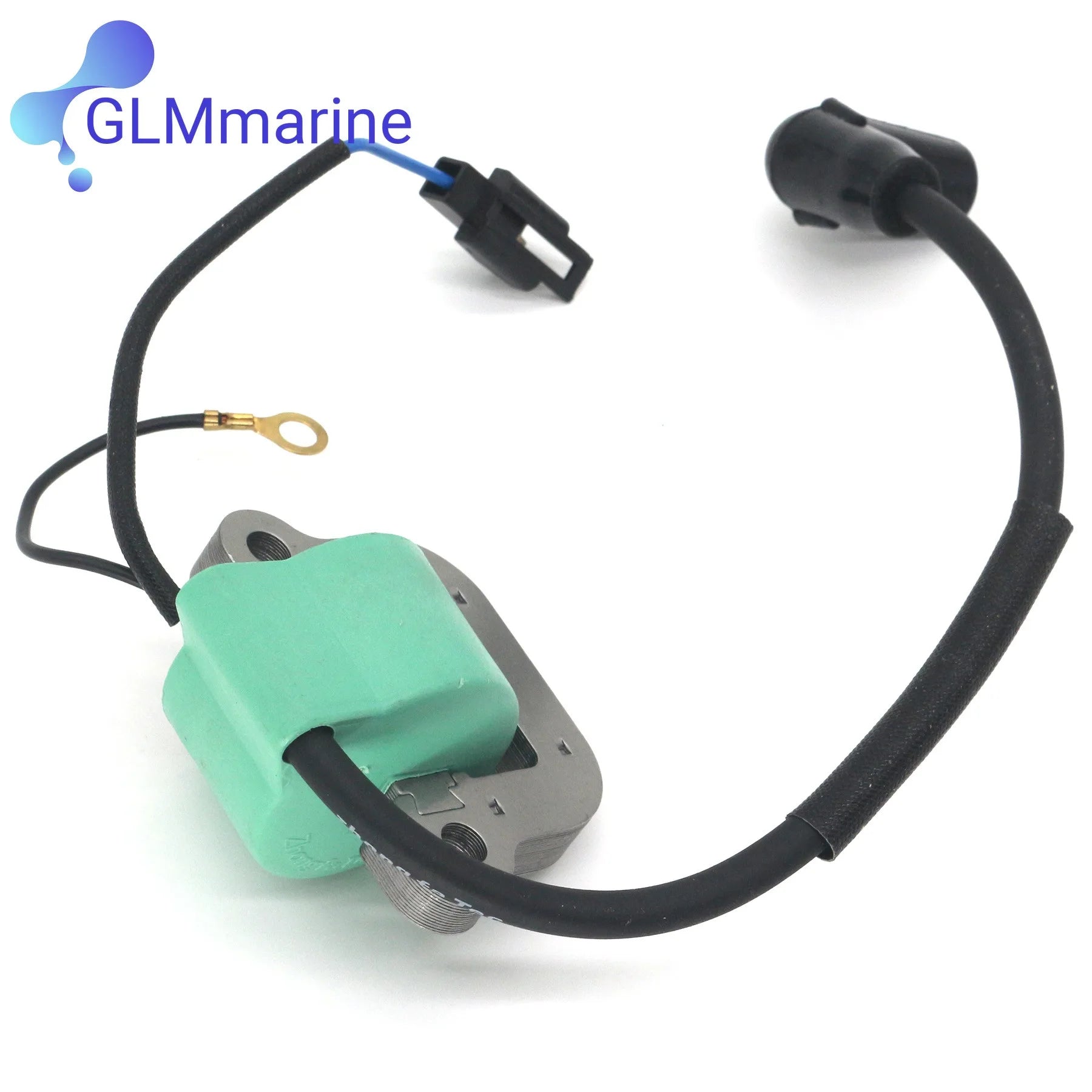 Ignition Coil Assembly for OMC Johnson Evinrude 9.9 15 40 Hp Outboards Engines Coil 502880 581407 0581407 18-5196