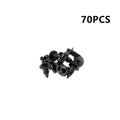 20/50/100 Pcs Motorcycle Fairing Clips 6mm –Universal Plastic Rivet Fasteners – Uses for Honda Yamaha Suzuki Kawasaki Models