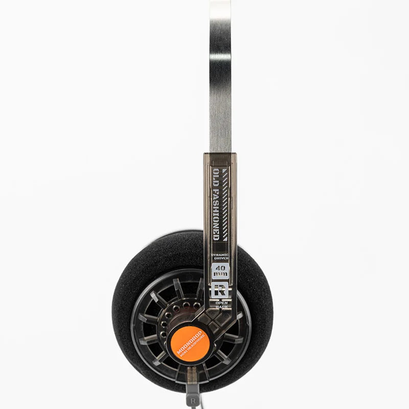MOONDROP OLD FASHIONED On-Ear Headphone 40mm Large Dynamic Driver 0.78-2pin 3.5mm Plug