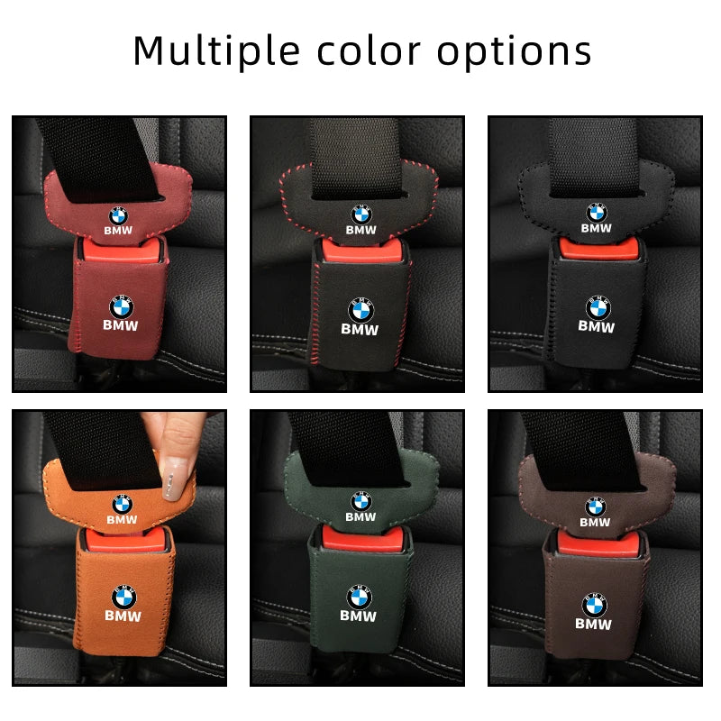 2PCS Car Seatbelt Protector Auto protective cover pad For BMW X1 X2 X3 X5 X4 X6 X7 G30 G20 G32 G11 G12 F40 F30 F20 F10
