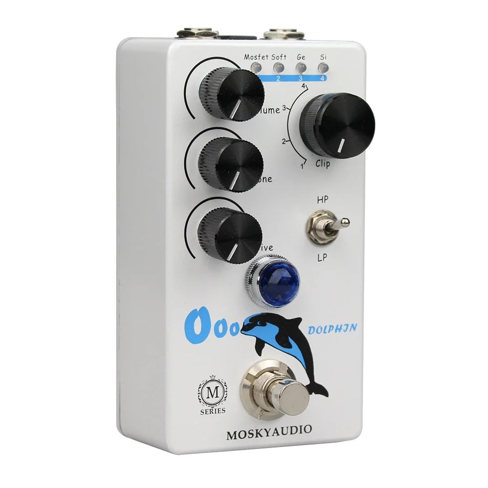 MOSKY DOLPHIN Guitar Pedal High Gain Distortion Overdrive Electric Guitar Effects Bass Instrument Accessories