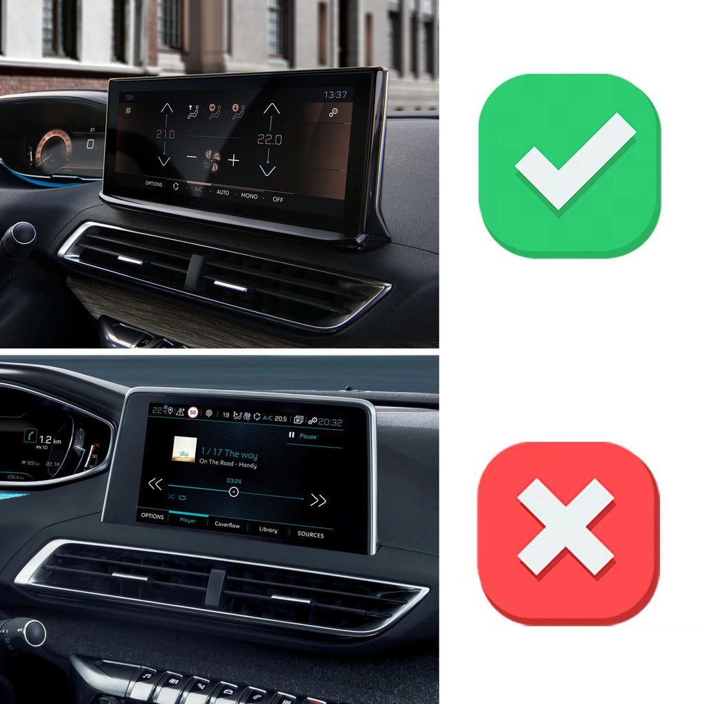 Car Phone Holder for Peugeot 3008 2021-2023 GPS Bracket Navigation Stand Auto Accessories