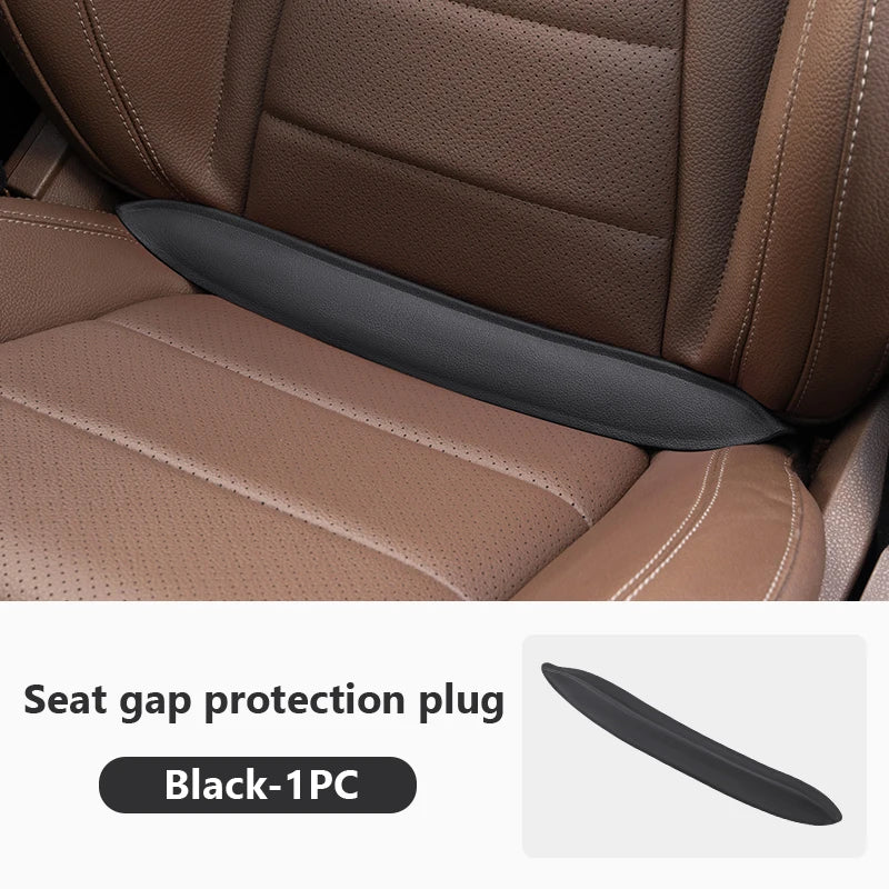 SEAMETAL Plug-In Car Seat Gap Filler Elastic Polyurethane Seat Crevice Filling Strip Universal Seat Blocker Prevent Dropping
