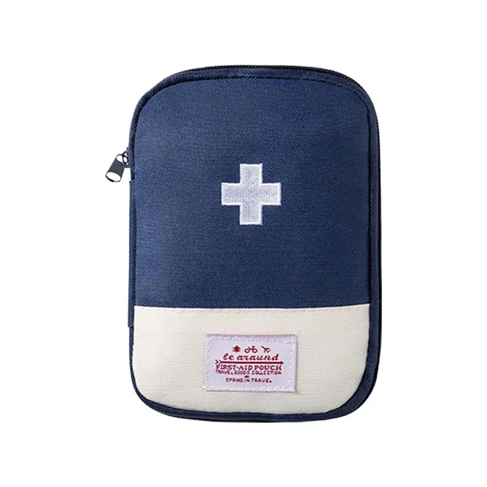 Travel First Aid Kit Medicine Bag Storage Aid Pouch Multi-Function Emergency Medicine Storage Health and Household Outdoor First