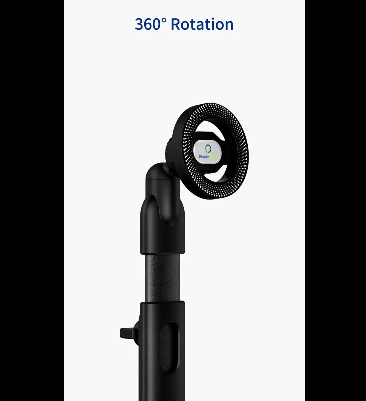 2026 New Height-adjustable Car Cup Mount Holder 360° Rotation Extra-strong Magnetic Car Phone Holder For Iphone17/16 Samsung S26