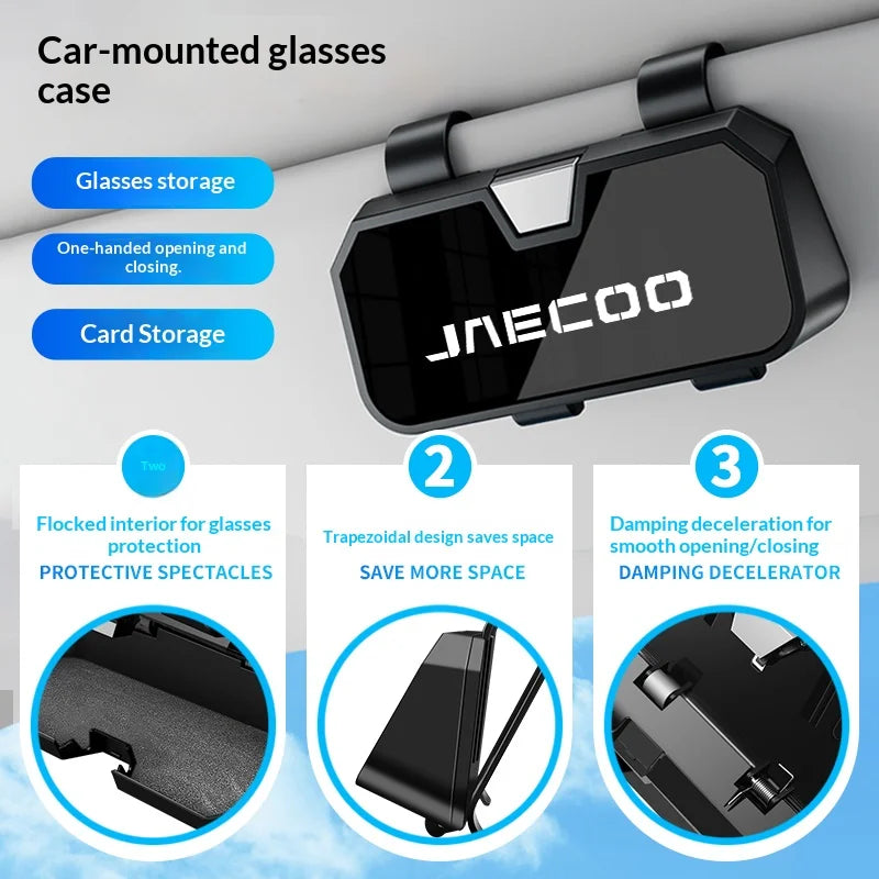 Suitable for JAECOO J5 J6 J7plus jaecoo J8 J7Phev car mounted sunglasses case sun visor sunglasses storage box