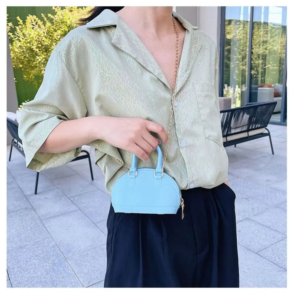 Mini Shell Crossbody Bag for Women Luxury Designer Lipstick Earphone Decorative Bags Female Shopper Handbags Ladies Shoulder Bag