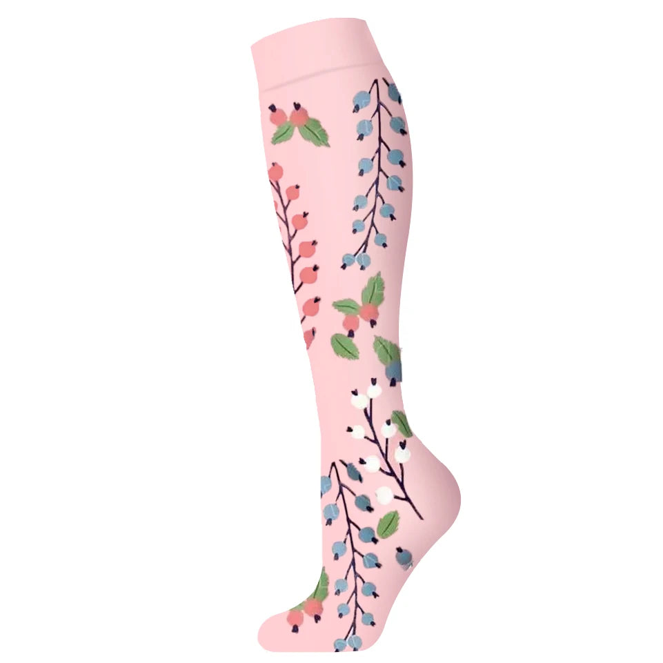 Men Women Compression Sock for Leggings Breathable Running Pressure Soccer Adult Edition Network Pressure Nurse Socks