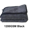 1200GSM Car Wash Microfiber Towel 40x40cm Car Cleaning Care Cloth Auto Towel One-Time Fast Drying for Car Wash Accessories