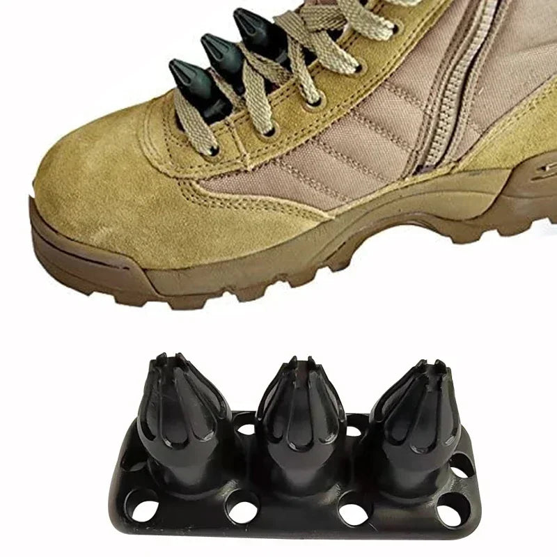 2PCS Self-defense Combat Boot Studs Safety Studs Martial Arts Kuba Kickz Survival Tools Hiking Accessories