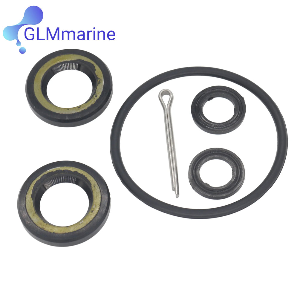 Outboard Lower Unit Seal Kit W/ Oil Seal 09282-16003 Compatible with Suzuki Marine DT 8 9.9 HP Motors Parts Replaces 09280-52004