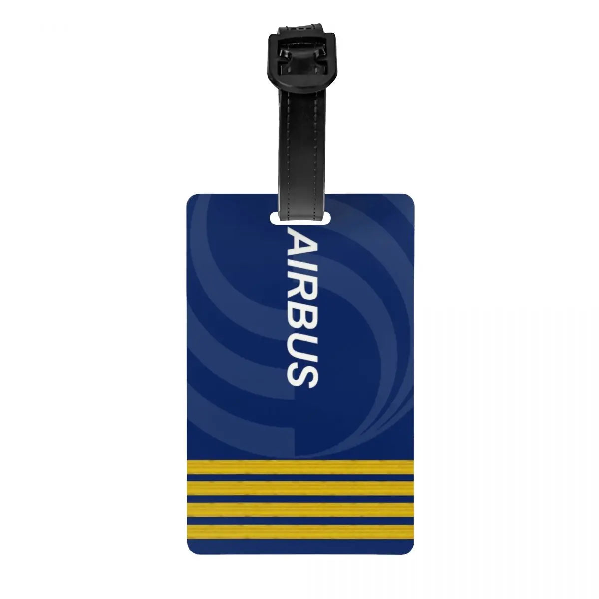 Custom Boeing 777X Captain Stripes Luggage Tags for Suitcases Aviation Aviator Flight Pilot Baggage Tags Privacy Cover ID Label