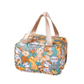 Mutlicolor Cosmetic Bag Multi-purpose PU+Mesh Cloth Storage Bag Dry Wet Separation Waterproof Toiletries Bag Travel Supplies
