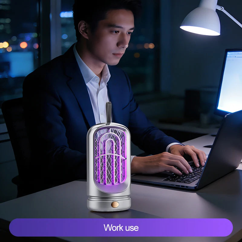 Anti-mosquito Lamp Mosquito Killer Lamp Electronic Fly Zapper Rechargeable Mosquito Repellent Outdoor Insect Trap