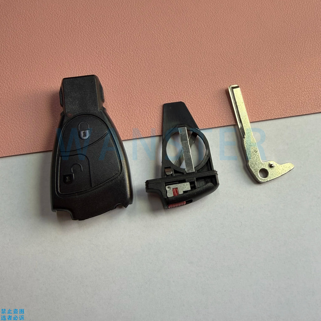 2 3 4 Buttons Car Key Fob Shell Case Housing for Mercedes Benz B C E ML S CLK Class CL MB W204 W203 W211 W208 1996 2004 2005