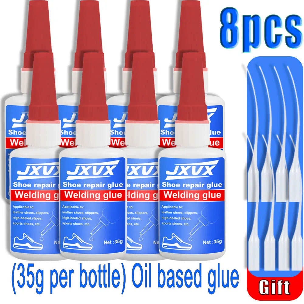 Multipurpose Shoe Repair Glue, Powerful Shoe Sole Repair Glue, Waterproof Universal Shoe Sealants for Sneakers, Rubber Shoes, Strong Adhesive Repair, 35ml