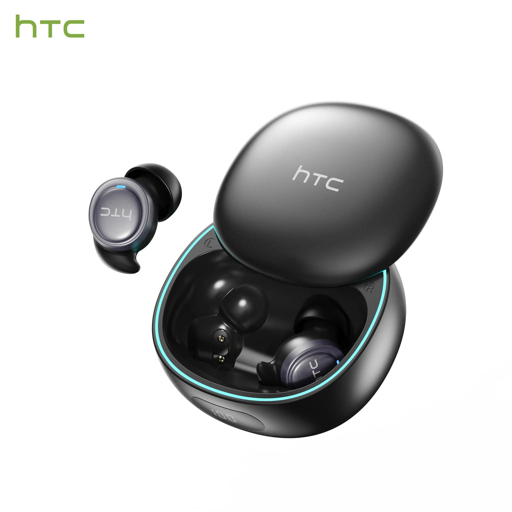 HTC NE96 TWS Sleep Wireless Bluetooth Earbuds For Side Sleepers HiFi Stereo ASMR White Noise Long Battery Portable Headset