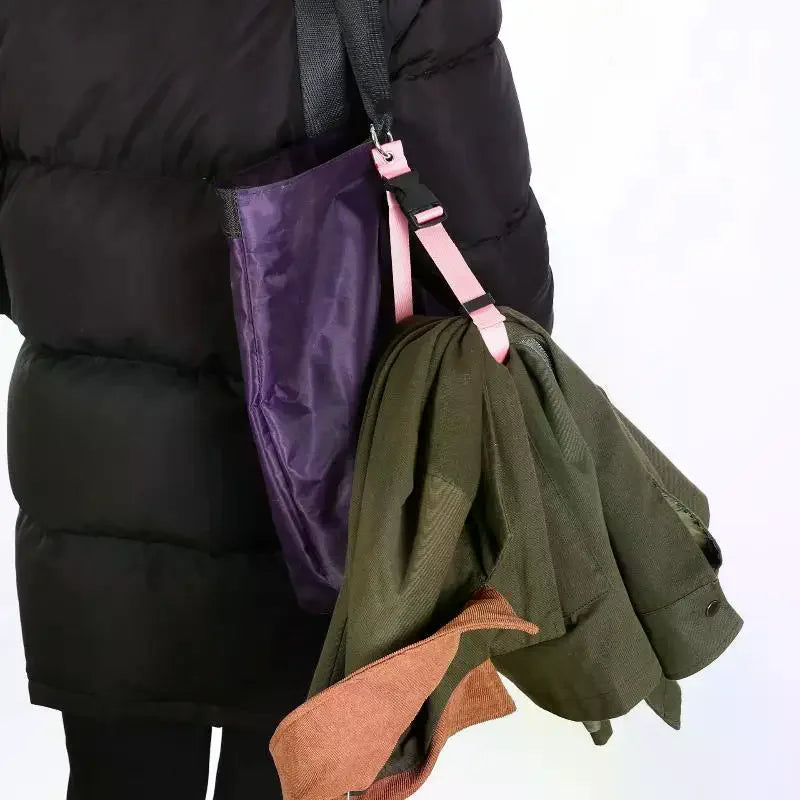 1/2Pcs Travel Luggage Fixed Strap Backpack External Strap Portable Strap With Release Buckle Luggage Strap Belt Jacket Holder