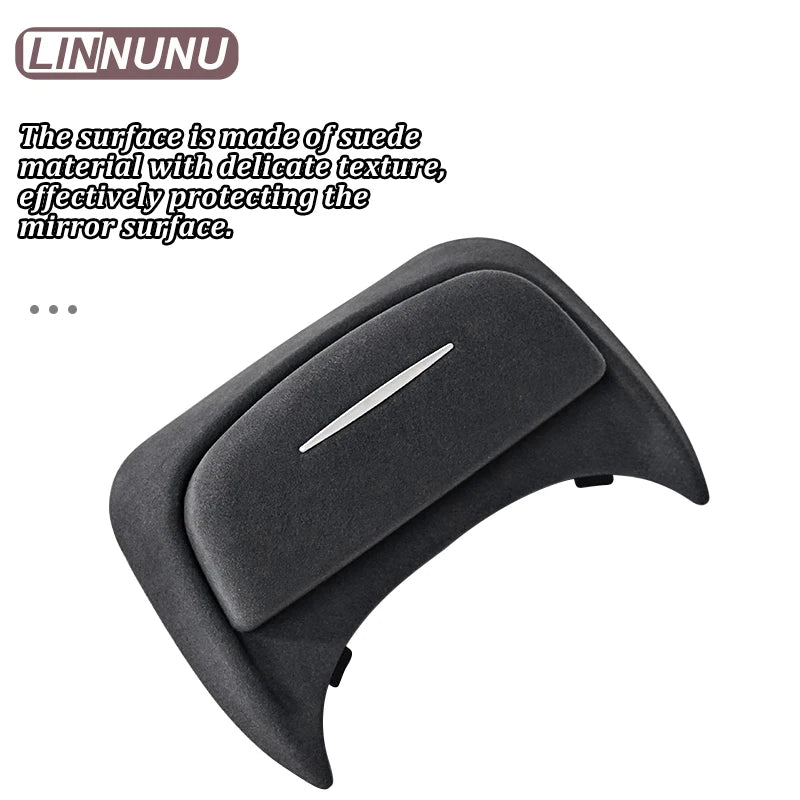 Linnunu Fit for Deepal S07 Car Accessories Car Glasses Case Car Roof Glasses Case Modification Accessories Multifunctional Sunglasses Case Clip Car Accessories Suede Style Glasses Case