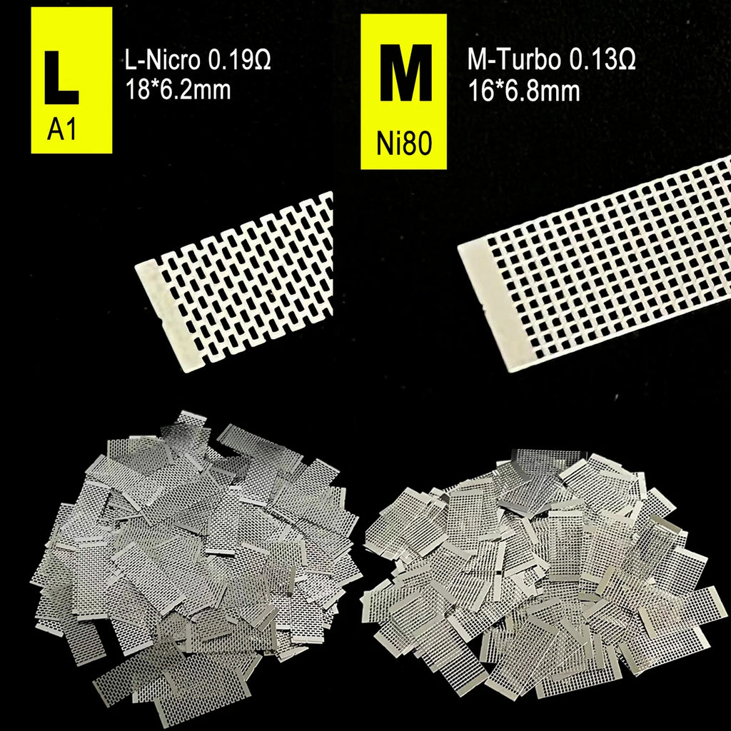 4 Models 6.2/6.8 Width 18/16mm Length  Sheet A1/Ni80 Nex-Mesh to Household Specialty Tools
