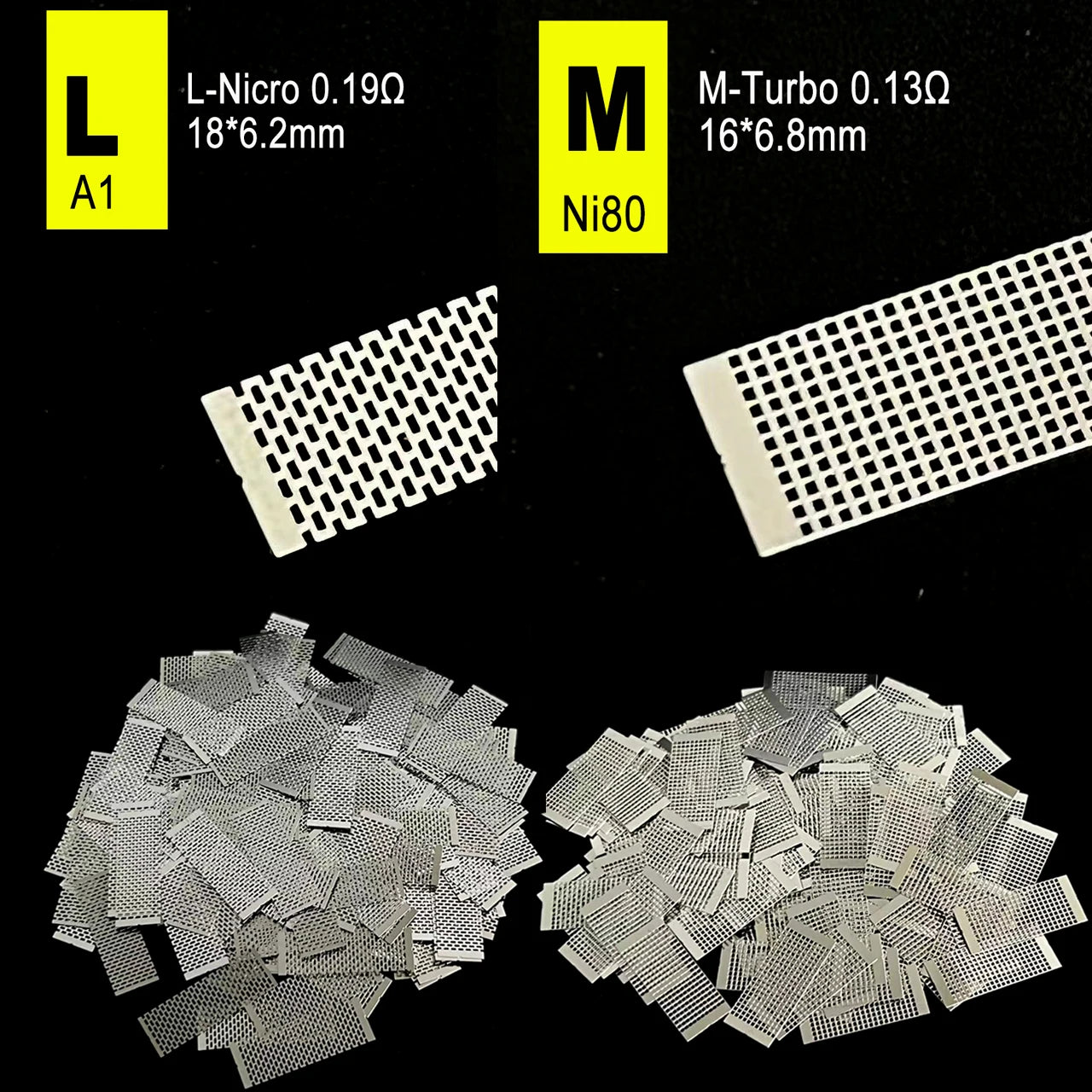 4 Models 6.2/6.8 Width 18/16mm Length  Sheet A1/Ni80 Nex-Mesh to Household Specialty Tools