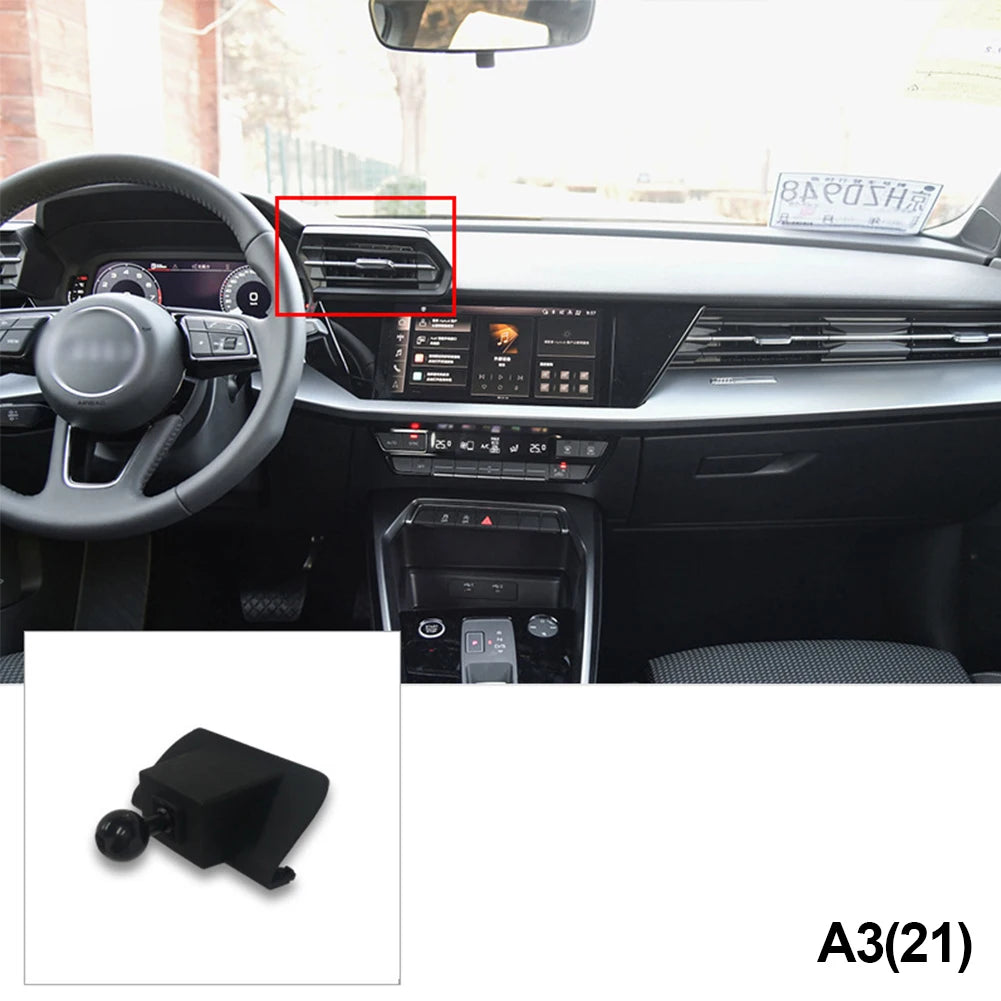 Dedicated Phone Stand Holders Base Collocation Mount Bracket for Audi A1 A3 A4 A5 A6 Q3 Q5 Q7 2016 2017 2018 2019 2020 2021 2022