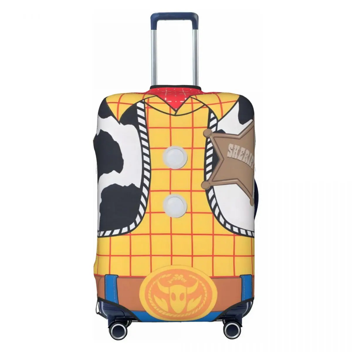 Custom T-Toy Cartoon S-Story Cartoon Travel Luggage Cover Dust Proof Suitcase Cover Protector Fit 18-32 Inch