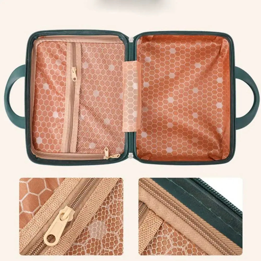 Hot Sales 14 inch Travel Suitcase Mini Travel Makeup Case Organizer Hand Boarding Case For Women