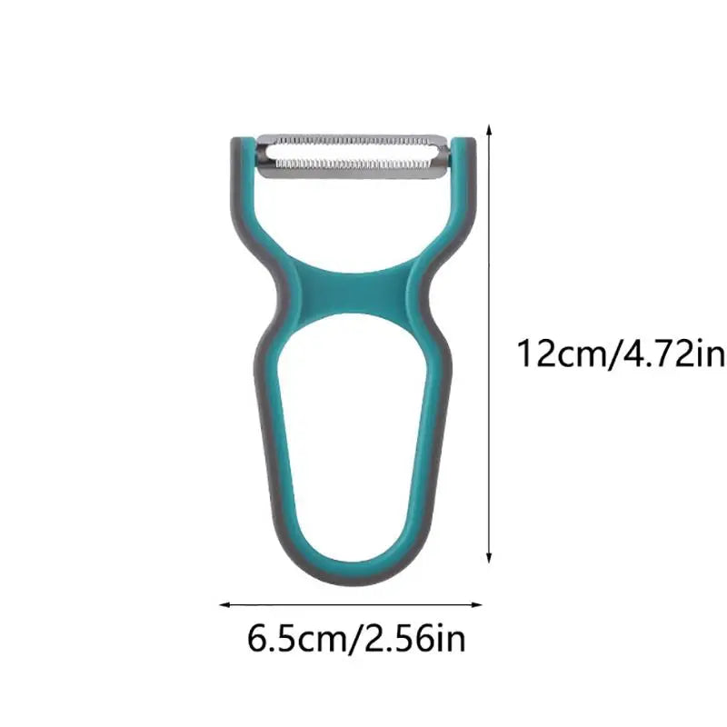 3Pcs Stainless Steel Multi-Function Potato Peeler Fruit Vegetable Chopper Mini Spud Slicer Grater Set Kitchen Tools