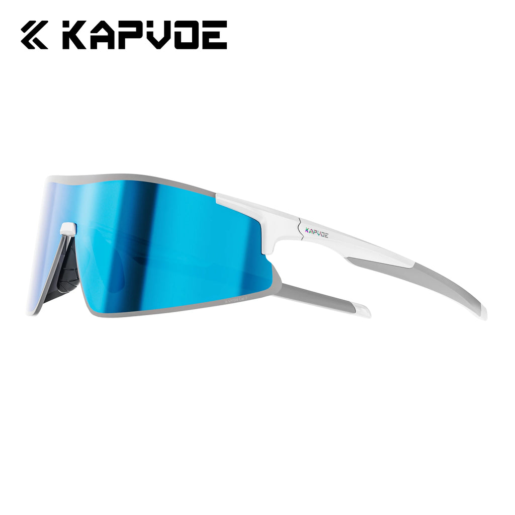 Kapvoe 2026 New Hiking Eyewear Sports Sunglasses Photochromic Men's Cycling Glasses MTB Mountain Bike Goggles Protection Eyewear
