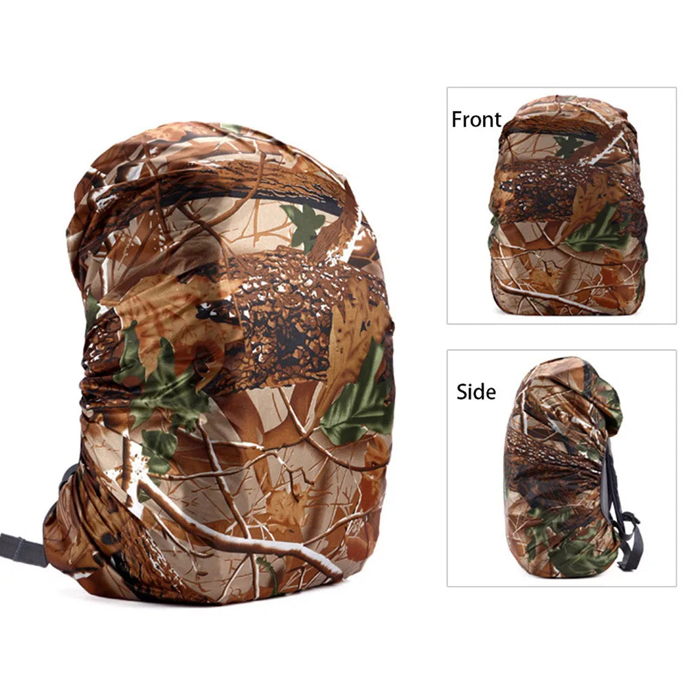 Backpack Rain Cover Tactical Camo Military Backpack Cover Outdoor Camping Sun Protection Ultralight Waterproof Bags Cover 35-80L