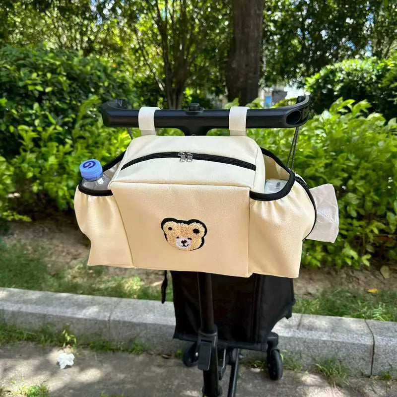 New Multifunctional Baby Stroller Hanging Bag Baby Stroller Bag Lightweight Out-and-out Baby Stroller Supplies Storage Bag