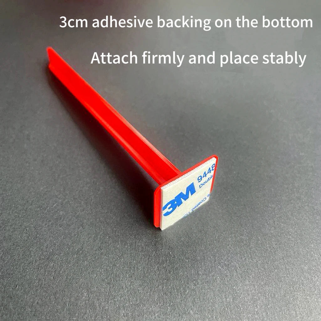 100pcs 10mm Self-Adhesive Leveling Pins Concrete Floor Height Marker Self Leveling Construction Measuring Tool