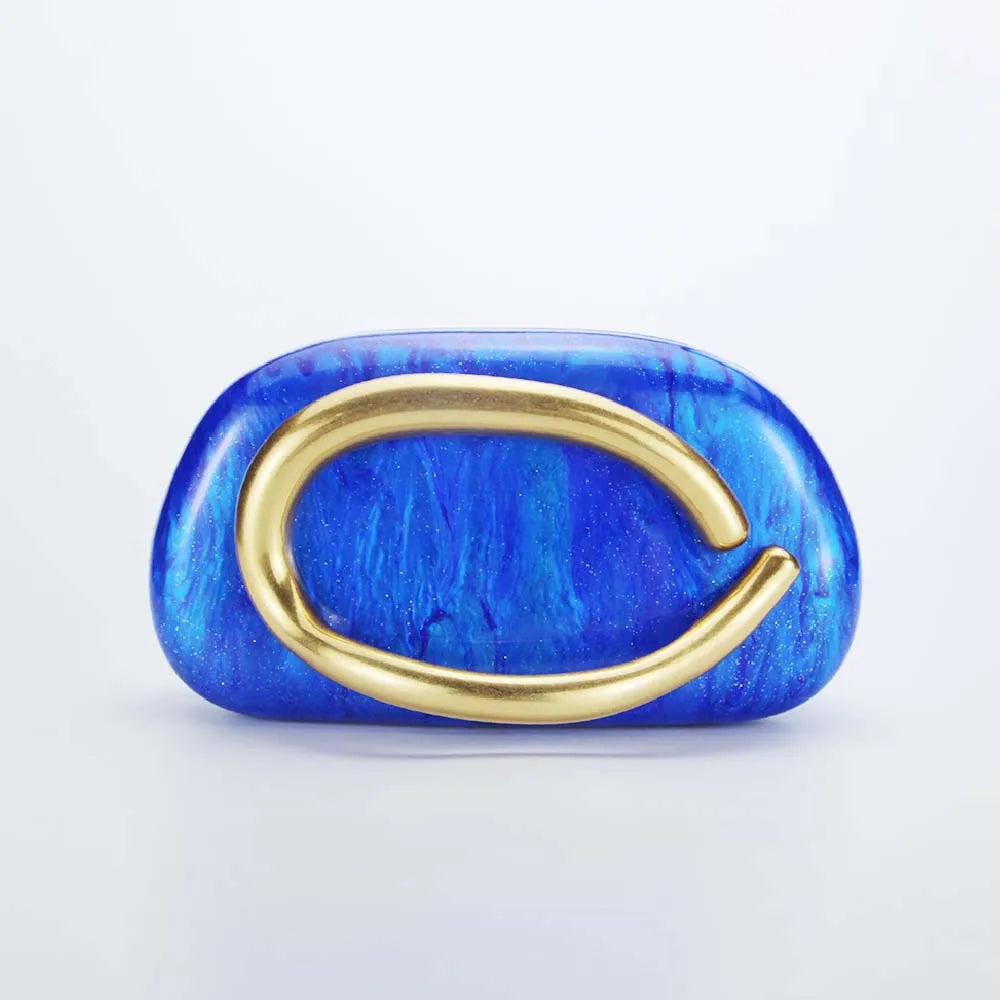 Ladies Shoulder Cross-bag Shaped Shell Acrylic Bag Elegant Lady Fashion Wedding Dinner Clutch Bag Party Purse Bag New Dinner Bag