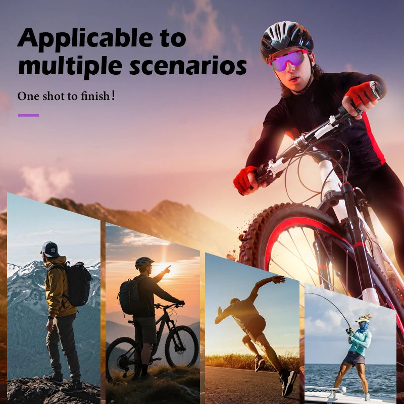 B BLIZ Fusion Motorcycle Goggles UV400 Anti-fog Sports Sunglasses Lenses Unisex MTB Cycling Racing Fishing Running Bike Glasses