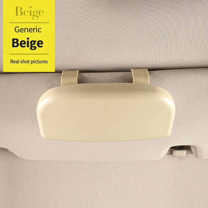 Multifunctional Car Sun Visor Glasses Box Portable Sunglasses Holder Driving Eyeglass Case Auto Storage Cars Interior Accessorie