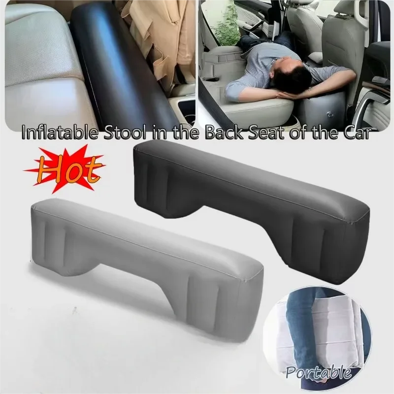 Car Inflatable Gap Filler - Back Seat Air Mattress Cushion For Travel Sleeping Car Bed Extender For Long Road Trips