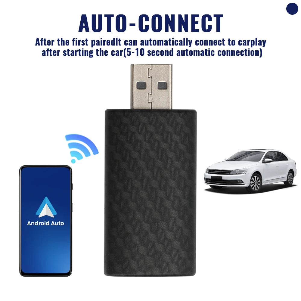 Wireless Android Auto Dongle USB Smart Mini Box Plug and play Connect Wireless Adapter for RCD360pro RCD330 RCD440 RCD880