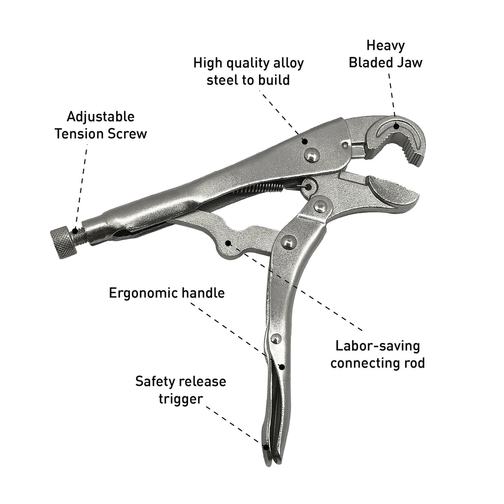Vise Grip Eagle Nose Locking Pliers Heavy Duty Hand Tool for Cable Stripping Car Auto RV Electronic Repair