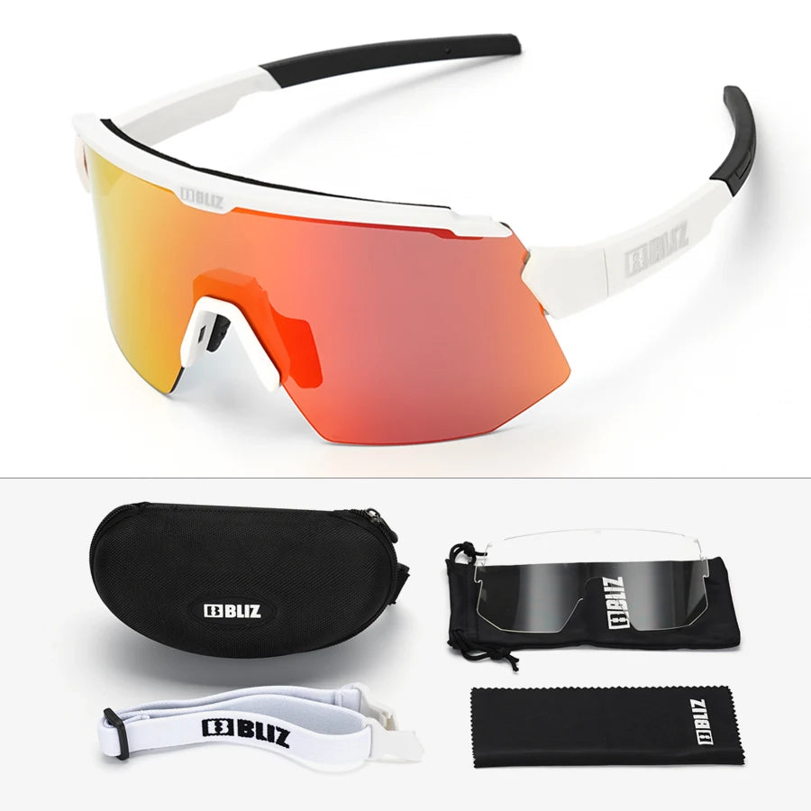 B Bliz Breeze Style Polarized Cycling Sunglasses UV400 Photochromic Outdoor Glasses for Men Women Anti-Slip for Climbing Hiking