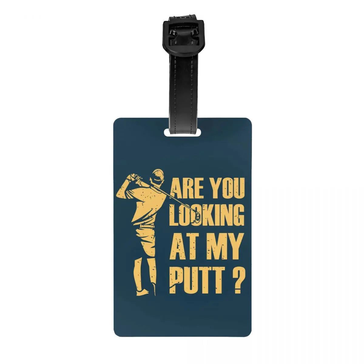 Custom Golf And Beer Luggage Tag Privacy Protection Baggage Tags Travel Bag Labels Suitcase